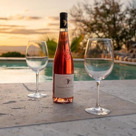 B&B Bacchus Grotto With Only 1 Suite 45M2, Plunge Pool & Jardin Prive Cairanne Eksteriør bilde
